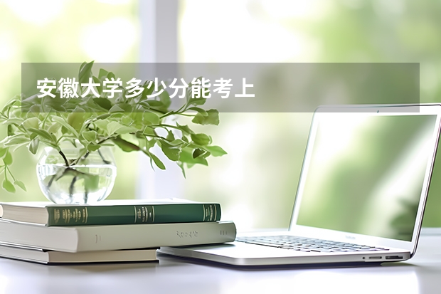 安徽大学多少分能考上