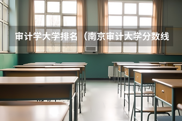 审计学大学排名（南京审计大学分数线）