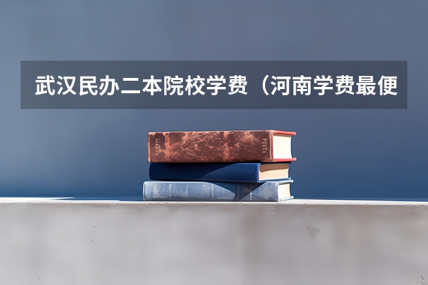 武汉民办二本院校学费（河南学费最便宜的民办二本）