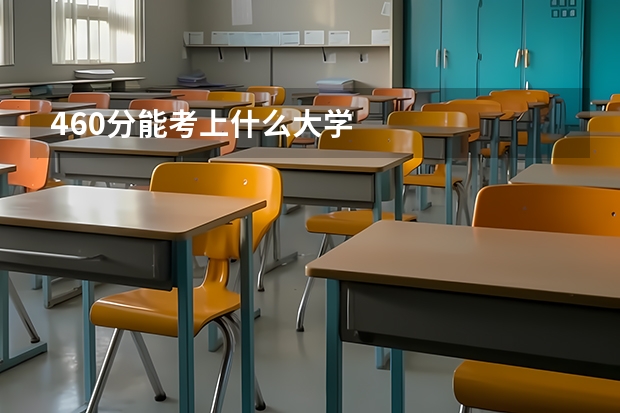 460分能考上什么大学