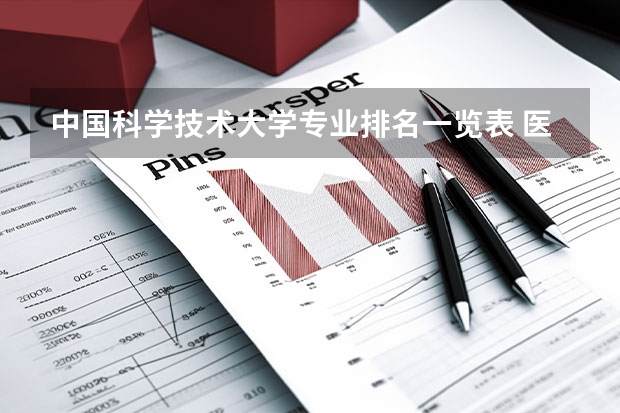 中国科学技术大学专业排名一览表 医学类专业大学排名及分数线