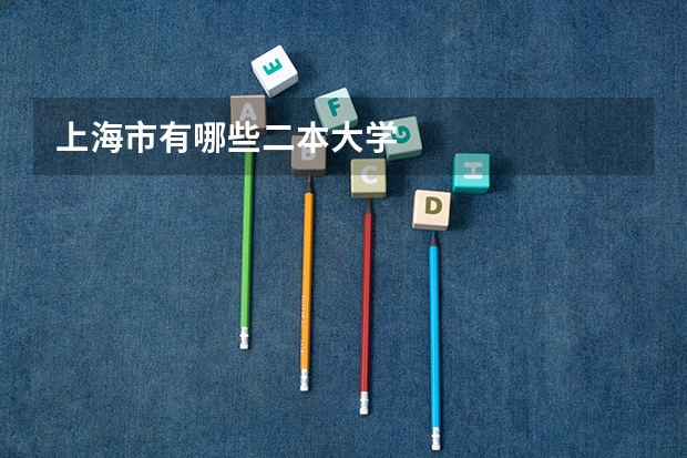 上海市有哪些二本大学