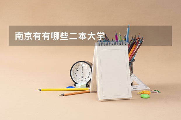 南京有有哪些二本大学