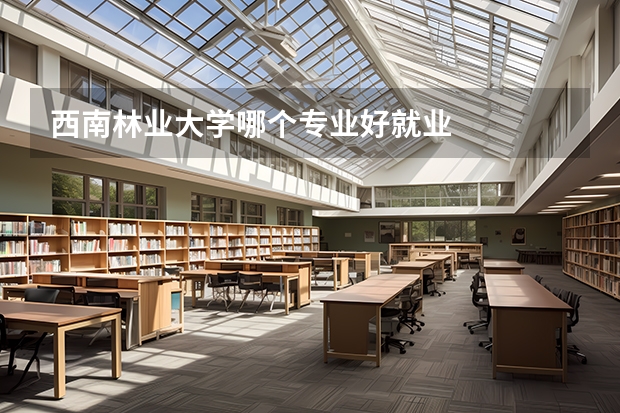西南林业大学哪个专业好就业