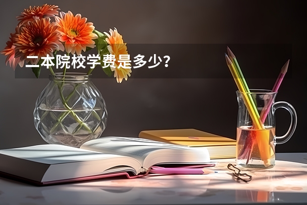 二本院校学费是多少？