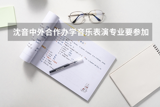 沈音中外合作办学音乐表演专业要参加省统考吗