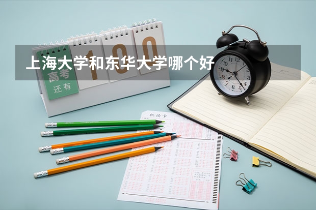 上海大学和东华大学哪个好
