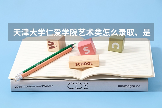 天津大学仁爱学院艺术类怎么录取、是按综合分还是按专业分排名、
