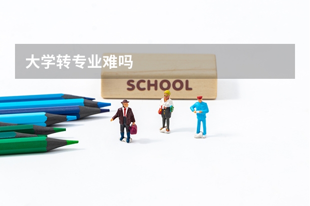 大学转专业难吗