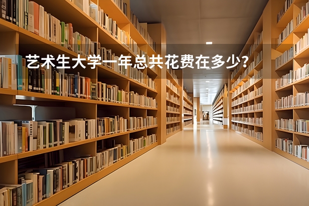 艺术生大学一年总共花费在多少？
