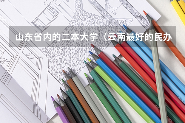 山东省内的二本大学（云南最好的民办二本大学名单）