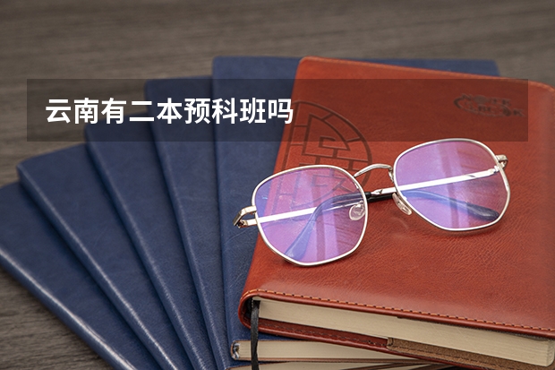 云南有二本预科班吗