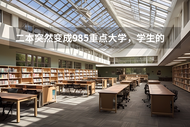 二本突然变成985重点大学,学生的学历也会一起升级吗?