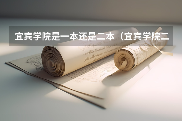 宜宾学院是一本还是二本（宜宾学院二本收费标准）