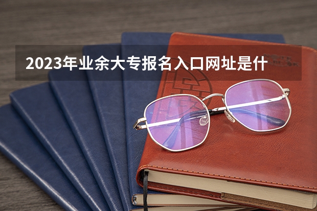 2023年业余大专报名入口网址是什么？