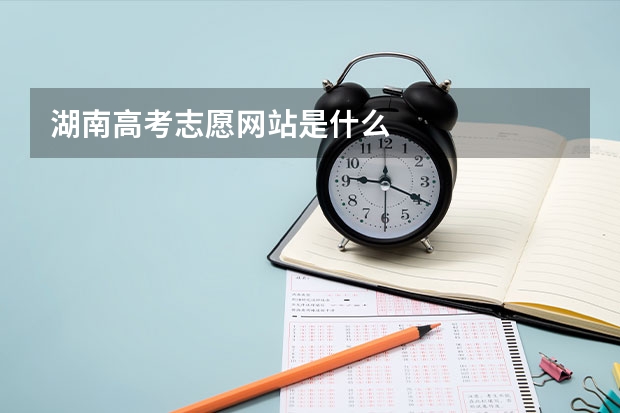 湖南高考志愿网站是什么