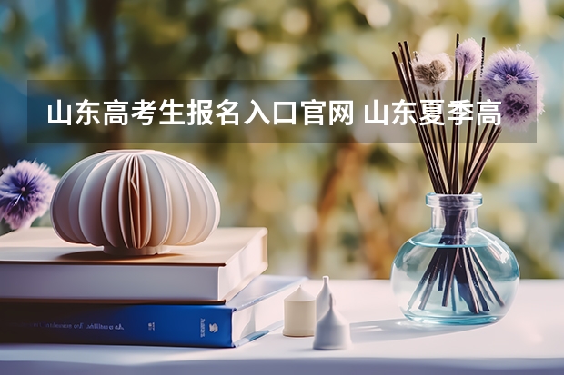山东高考生报名入口官网 山东夏季高考报名时间