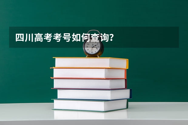 四川高考考号如何查询？