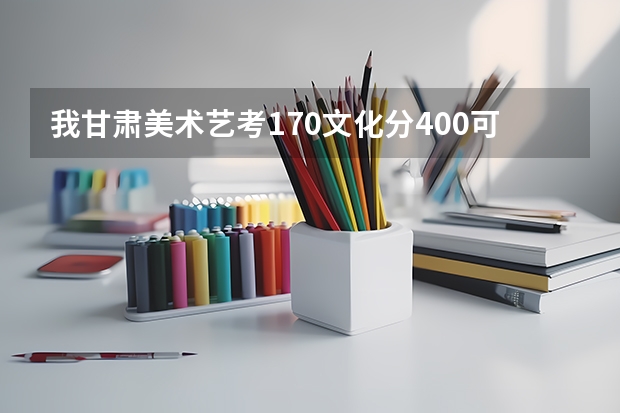 我甘肃美术艺考170.文化分400.可以报考什么学校、？求回答？？？海海考生 美术艺考170 文化