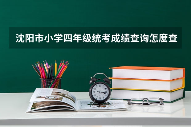 沈阳市小学四年级统考成绩查询怎麽查 辽宁美术统考时间