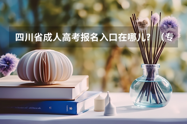 四川省成人高考报名入口在哪儿？（专升本报名入口官网2024报名时间）