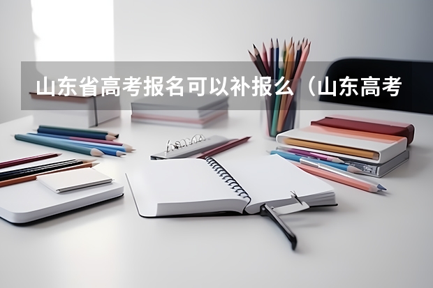 山东省高考报名可以补报么（山东高考报名流程）