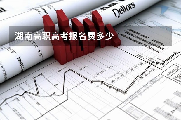 湖南高职高考报名费多少