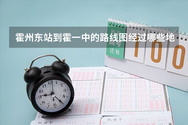 霍州东站到霍一中的路线图经过哪些地方