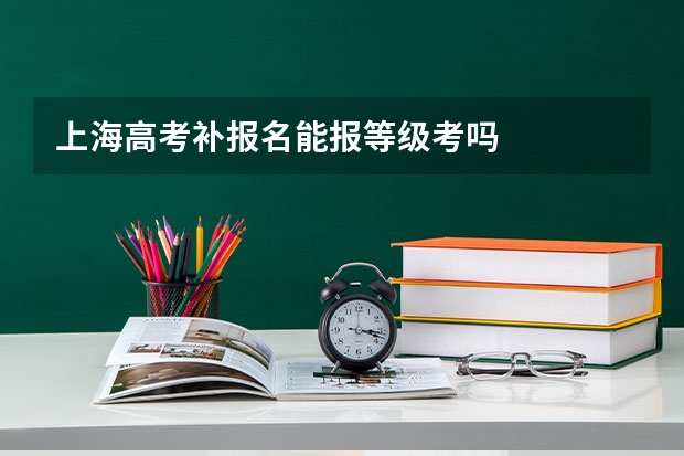 上海高考补报名能报等级考吗