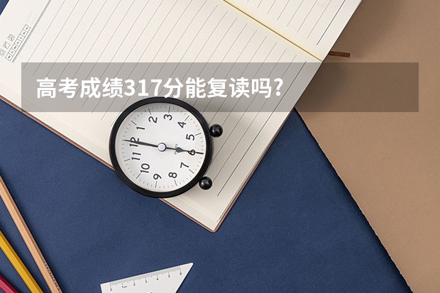 高考成绩317分能复读吗?