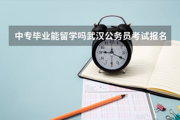中专毕业能留学吗武汉公务员考试报名流程图解大全