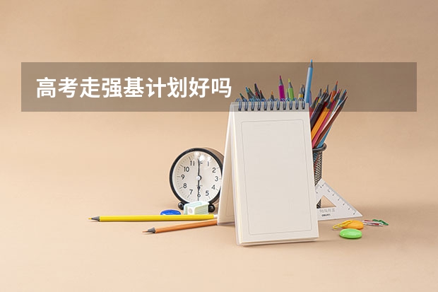 高考走强基计划好吗