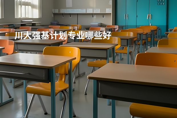 川大强基计划专业哪些好